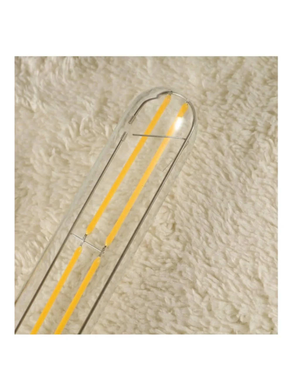 NEW 4 Pk E26 Tubular Led Bulbs Dimmable T10 Led Light 6W Equal 60 Watt,2700K